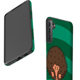 For Samsung Galaxy S23 Ultra, S23+ Plus, S23, S22 Ultra, S22+, S22, S10 5G Case, Protective Cover, Echidna Portrait | Protective Cases | iCoverLover.com.au