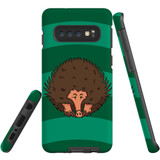 For Samsung Galaxy S10 Case Tough Protective Cover, Echidna Portrait