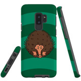 For Samsung Galaxy S9+ Plus Case Tough Protective Cover, Echidna Portrait