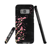 For Samsung Galaxy S8+ Plus Case Tough Protective Cover, Plum Blossoming