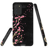 For Samsung Galaxy S20+ Plus Case Tough Protective Cover, Plum Blossoming