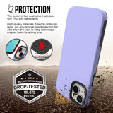 For iPhone 14 Pro Max, 14 Plus, 14 Pro, 14 Case, Shockproof Cover, Purple | Armour Cover | iCL Australia