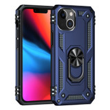 For iPhone 14 Pro Max, 14 Pro, 14 Plus Case, Protective Cover with Ring Holder, Blue | Armour Cases | iCoverLover.com.au