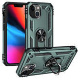 For iPhone 14 Plus Case, Protective Cover with Ring Holder, Green | Armour Cases | iCoverLover.com.au