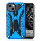 For iPhone 14 Pro Max, 14 Plus, 14 Pro, 14 Case, Strong Cover, Stand, Blue | Armour Cover | iCL Australia