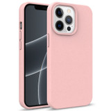 For iPhone 14 Pro Case, Starry Series Wheat Straw+TPU, Protective Cover, Pink | Back Cases | iCoverLover.com.au