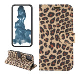 For iPhone 14 Plus Case, Leopard Print PU Leather Wallet Cover, Yellow | Wallet Cases | iCoverLover.com.au