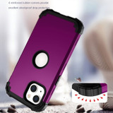 For iPhone 14 Pro Max/14 Pro/14 Plus/14 Case, Protective Triple-layer Armour Cover, Dark Purple | Shielding Cases | iCoverLover.com.au