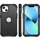 For iPhone 14 Plus Case, Protective Triple-layer Armour Cover, Black | Back Cases | iCoverLover.com.au