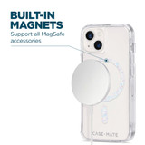 Case-Mate Twinkle Case for iPhone 14 Pro Max, 14 Plus, 14 Pro, 14, MagSafe, Clear/Diamond | iCoverLover Australia