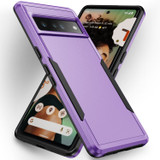 For Google Pixel 7 Pro, Case Shockproof Protective Armor Two Tone Cover, Purple+Black | Protective Cases | iCoverLover.com.au