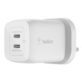 Belkin BoostCharge Pro, Dual USB-C GaN Wall Charger, PPS, 65W | iCoverLover.com.au