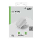 Belkin BoostCharge USB-C® Power Delivery 3.0 Wall Charger, 30W, White | iCoverLover.com.au