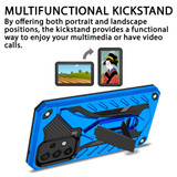 For Samsung Galaxy A53 5G Case Armour Shockproof Tough Cover with Kickstand Blue