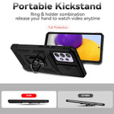 For Samsung Galaxy A53 5G Case, Protective Cover, Camera Shield, Magnetic Holder, Black | Armour Cases | iCoverLover.com.au