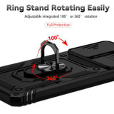 For Samsung Galaxy A53 5G Case, Protective Cover, Camera Shield, Magnetic Holder, Black | Armour Cases | iCoverLover.com.au