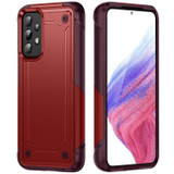For Samsung Galaxy A53 5G Case, Protective PC + TPU Dual Layer Back Cover, Red & Rose Red | Back Covers | iCoverLover.com.au