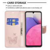 For Samsung Galaxy A33 5G Case, Butterflies PU Leather Wallet Cover | Folio Cases | iCoverLover.com.au