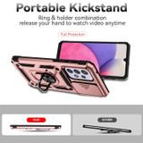 For Samsung Galaxy A33 5G Case, Protective Cover, Camera Shield, Magnetic Holder, Rose Gold | Armour Cases | iCoverLover.com.au