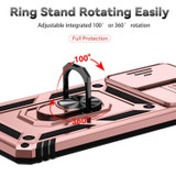For Samsung Galaxy A33 5G Case, Protective Cover, Camera Shield, Magnetic Holder, Rose Gold | Armour Cases | iCoverLover.com.au