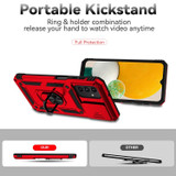 For Samsung Galaxy A13 4G Case, Protective Cover, Camera Shield, Magnetic Holder, Red | Armour Cases | iCoverLover.com.au