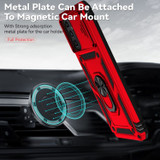 For Samsung Galaxy A13 4G Case, Protective Cover, Camera Shield, Magnetic Holder, Red | Armour Cases | iCoverLover.com.au