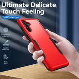 For Samsung Galaxy A13 5G Case, TPU+PC Protective Back Cover, Red Black | Armour Cases | iCoverLover.com.au