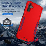 For Samsung Galaxy A13 5G Case, TPU+PC Protective Back Cover, Red | Armour Cases | iCoverLover.com.au