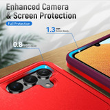 For Samsung Galaxy A13 5G Case, TPU+PC Protective Back Cover, Red | Armour Cases | iCoverLover.com.au