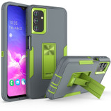 For Samsung Galaxy A13 5G Case, Protective Cover, Magnetic Holder, Dark Grey + Green | Armour Cases | iCoverLover.com.au
