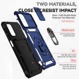 For Samsung Galaxy A13 5G Case, Protective Cover, Camera Shield, Magnetic Holder, Blue | Armour Cases | iCoverLover.com.au