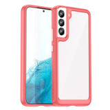 For Samsung Galaxy S23 Ultra Case, TPU + Acrylic Protective Cover, Red | Back Covers | iCoverLover.com.au
