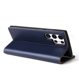 For Samsung Galaxy S23 Ultra, S23+ Plus, S23 Case, PU Leather Flip Wallet Folio Cover, Blue | iCoverLover Australia