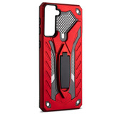 For Samsung Galaxy S23 Ultra, S23 Case, Armour Shockproof Tough Cover, Kickstand, Red | iCoverLover Australia