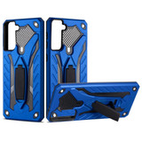 For Samsung Galaxy S23 Case Armour Shockproof Tough Cover Kickstand Blue