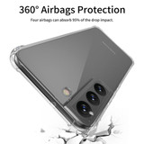 For Samsung Galaxy S23+ Plus Case Transparent TPU Light Protective Clear Cover