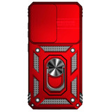 For Samsung Galaxy S23 Ultra, S23+ Plus, S23 Case, Protective Cover, Camera Shield, Red | Armour Cases | iCoverLover.com.au