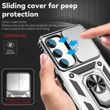 For Samsung Galaxy S23 Ultra, S23+ Plus, S23 Case, Protective Cover, Camera Shield, Silver | Armour Cases | iCoverLover.com.au