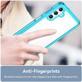 For Samsung Galaxy A14 5G & A14 4G Case, Shock & Scratch-proof TPU + Acrylic Protective Cover, Clear Blue | Back Covers | iCoverLover.com.au