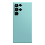 For Samsung Galaxy S23 Ultra 5G Case, Silicone Protective Back Cover, Sky Blue | Phone Cases | iCoverLover.com.au