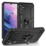 For Samsung Galaxy A34 Case, Armour Shockproof TPU/PC Cover, Ring Holder, Black | Phone Cases | iCoverLover.com.au