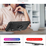 For Samsung Galaxy A34 Case, Armour Shockproof TPU/PC Cover, Ring Holder, Black | Phone Cases | iCoverLover.com.au