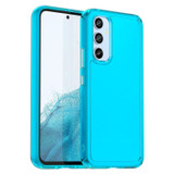 For Samsung Galaxy A54 Case, Shock-proof TPU & Acrylic Back Cover, Clear Blue | Phone Cases | iCoverLover.com.au