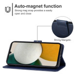 For Samsung Galaxy A34 Case, PU Leather Wallet Cover, Stand, Blue | Phone Cases | iCoverLover.com.au