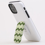 Kickstand Grip AddOn, Universal Phone HolderGreen Zigzag | AddOns | iCoverLover.com.au