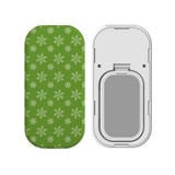 Kickstand Grip AddOn, Universal Phone HolderGreen Snowflake | AddOns | iCoverLover.com.au