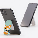 Kickstand Grip AddOn, Universal Phone HolderCute Brown Fox | AddOns | iCoverLover.com.au