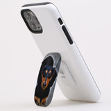 Kickstand Grip AddOn, Universal Phone HolderDachshund Portrait | AddOns | iCoverLover.com.au