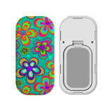 Kickstand Grip AddOn, Universal Phone HolderRetro Floral Design | AddOns | iCoverLover.com.au