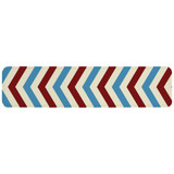 Wall Charger Wrap in 2 Sizes, Paper Leather, Blue RedZigZag | AddOns | iCoverLover.com.au